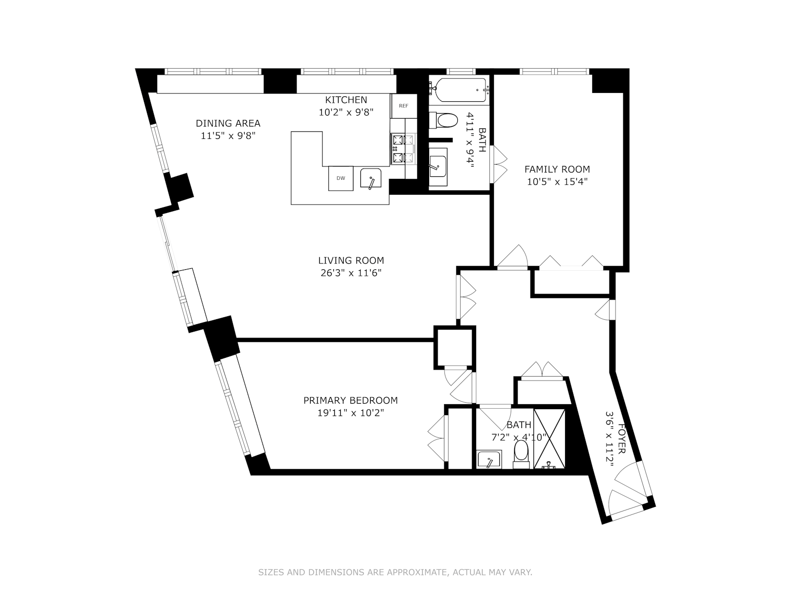 Floorplan for 5 East 22nd Street, 9J