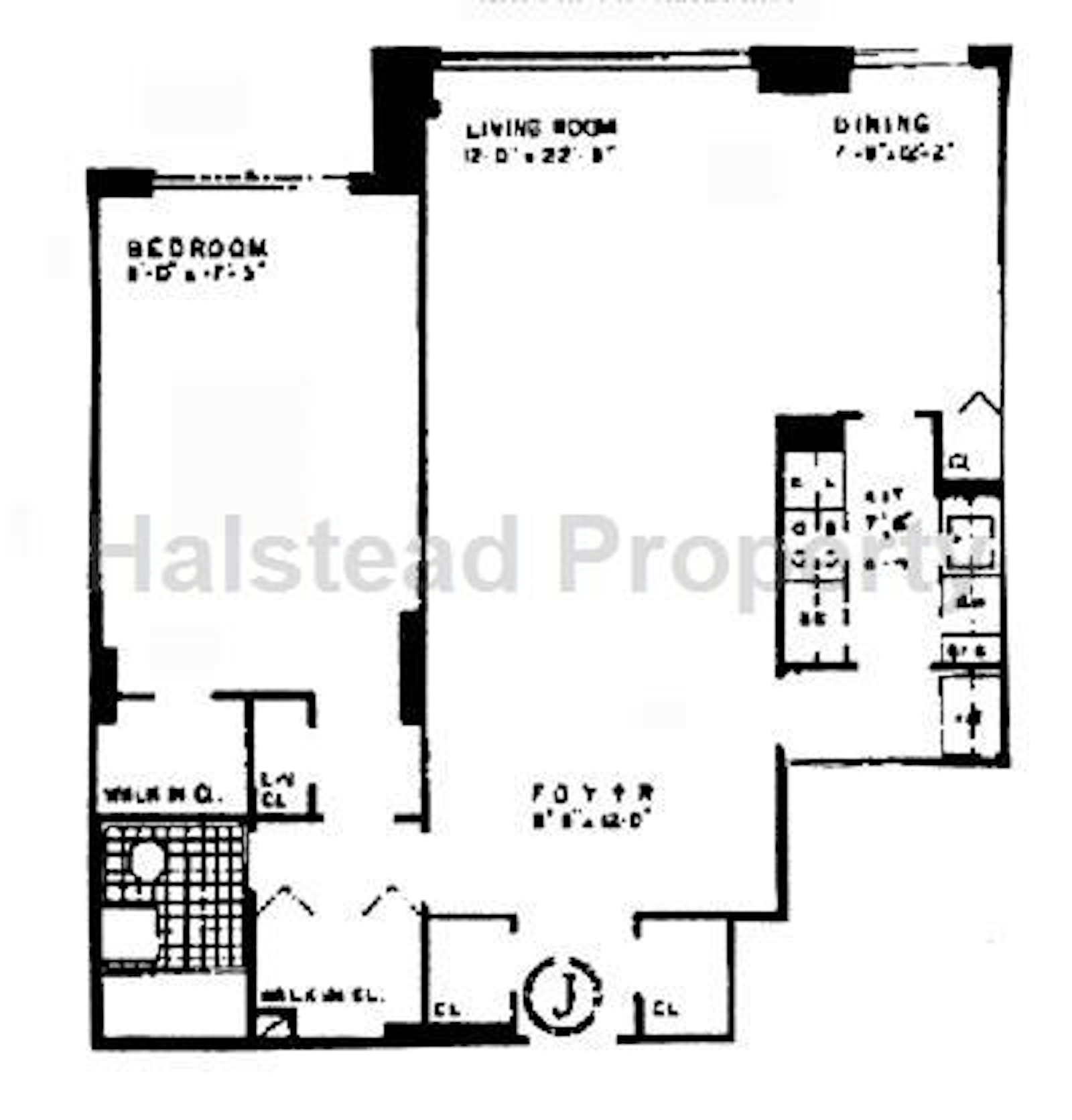 Floorplan for 445 East 80th Street, 7J