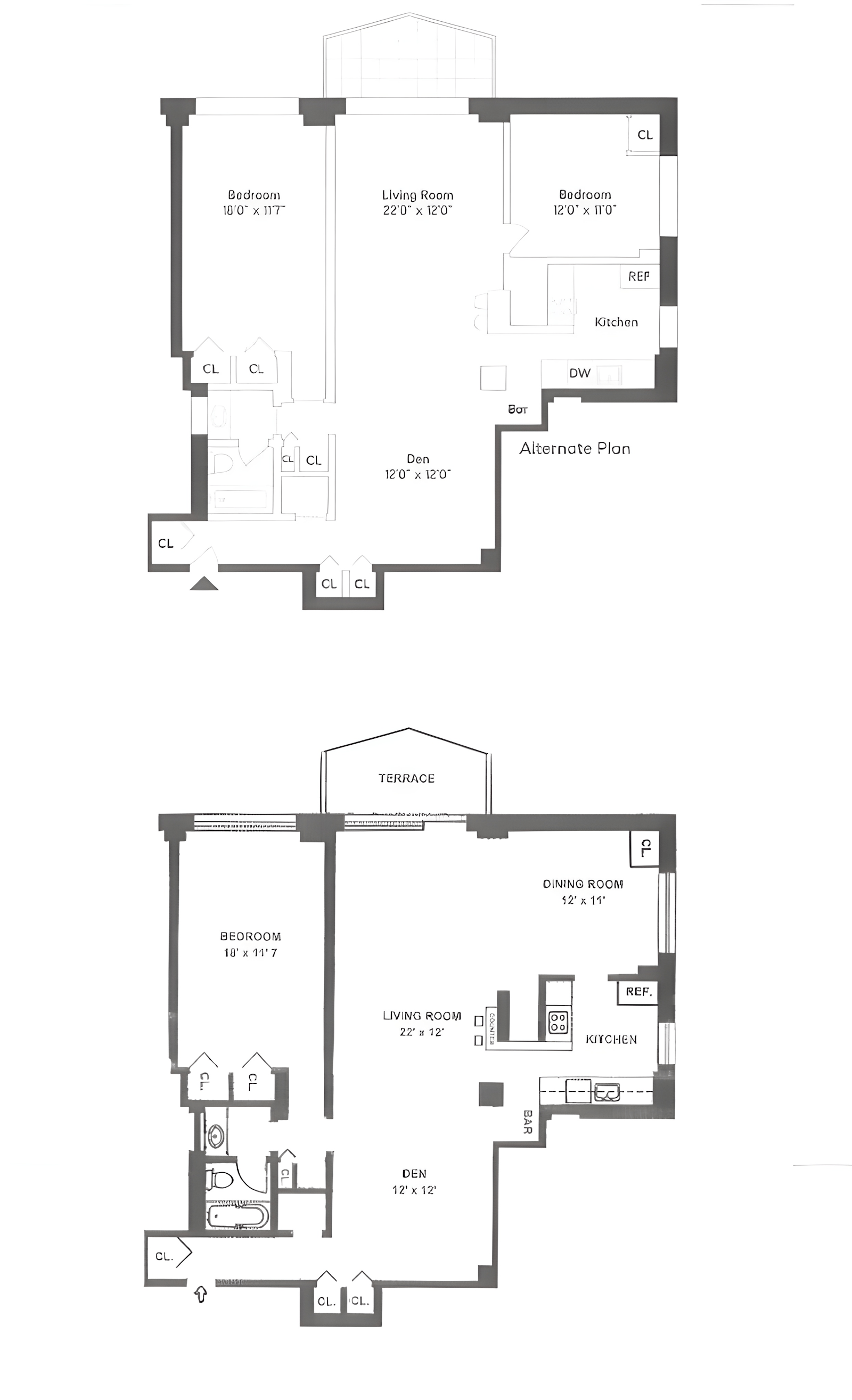 Floorplan for 300 East 40th Street, 31C