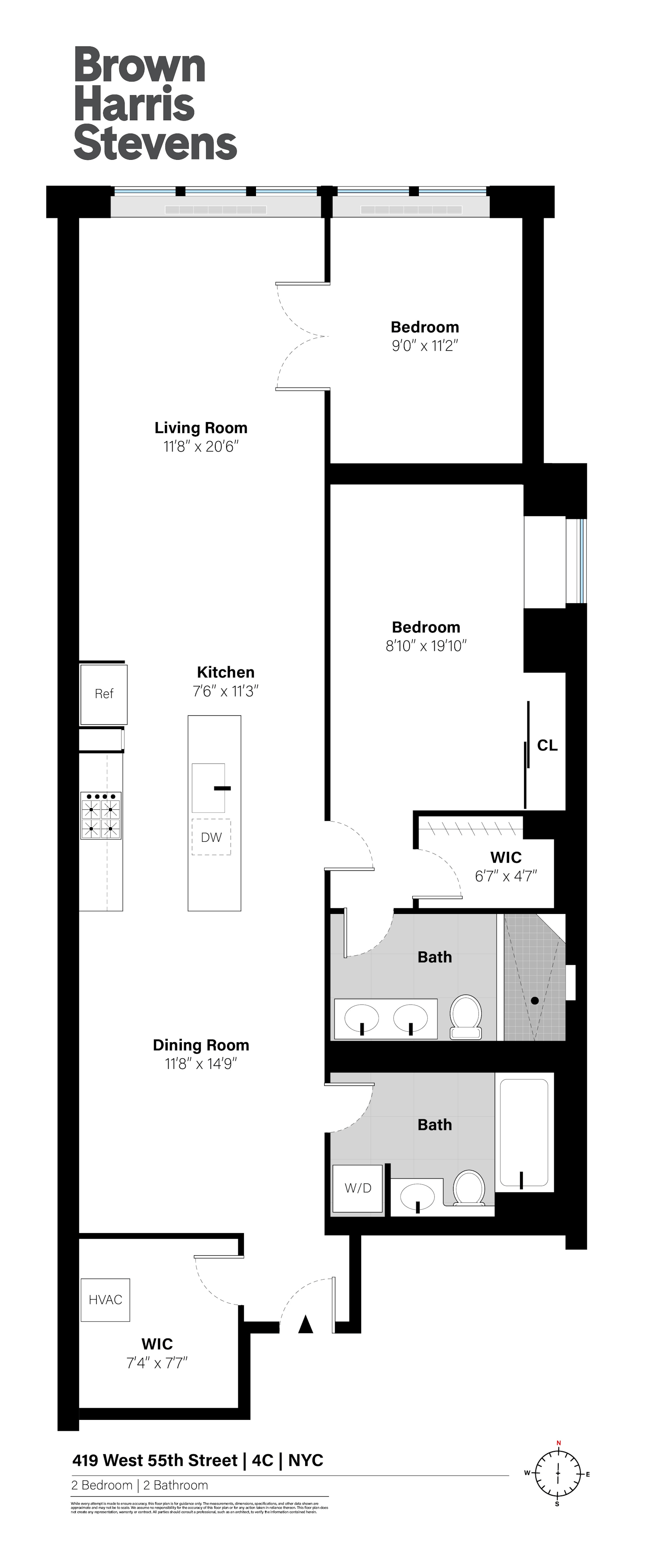 419 West 55th Street Clinton New York NY 10019