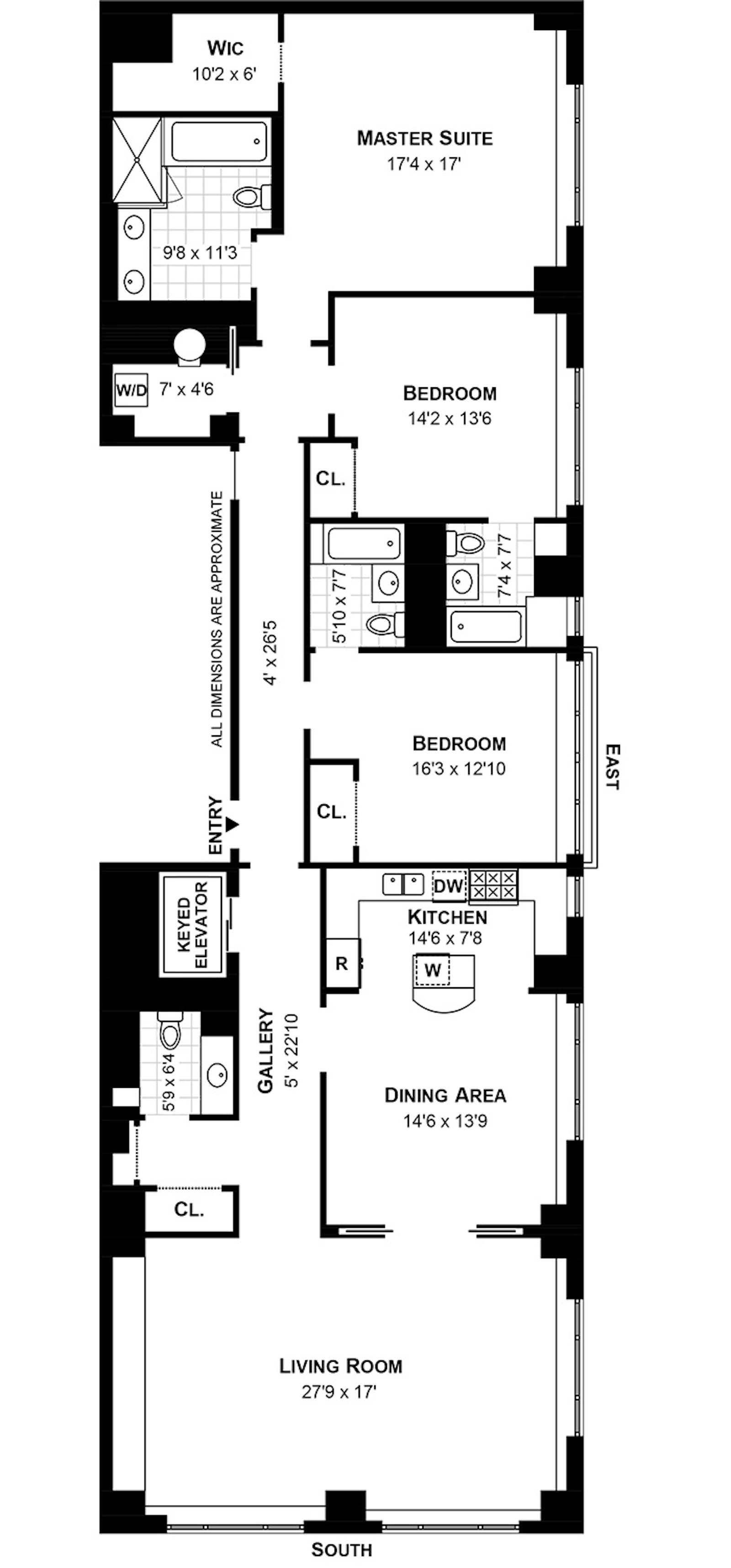 Floorplan for 50 Madison Avenue