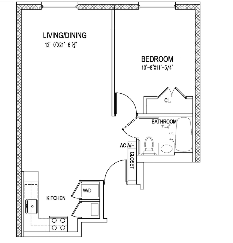 Floorplan for 210 East 35th Street