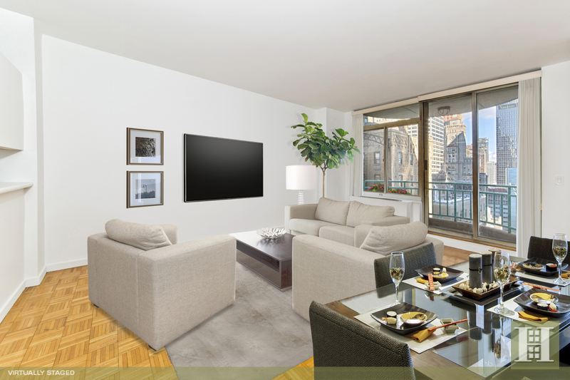 Photo 1 of 145 East 48th Street 24A, Midtown East, NYC, $3,000, Web #: 14413903