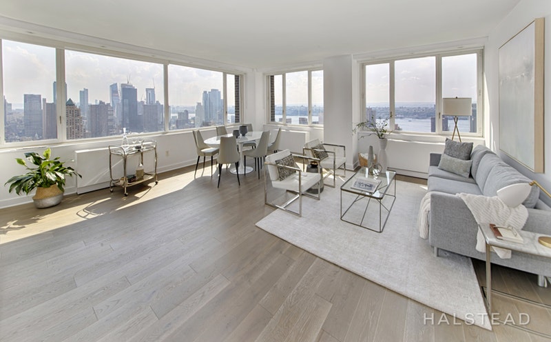 Photo 1 of 322 West 57th Street 47U, Midtown West, NYC, $3,935,000, Web #: 16587549