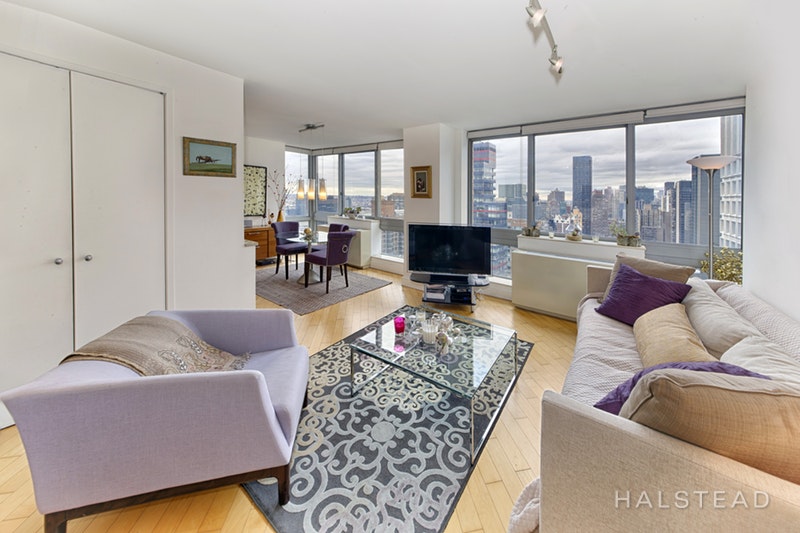 Photo 1 of 235 East 55th Street 41C, Midtown East, NYC, $1,150,000, Web #: 18134303