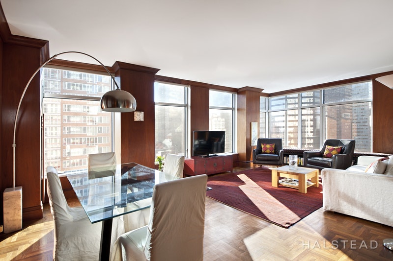 Photo 1 of 250 East 54th Street 23F, Midtown East, NYC, $6,800, Web #: 18338186