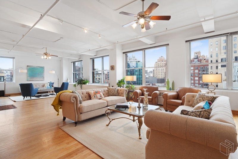 Photo 1 of 205 West 19th Street 8/F, Chelsea, NYC, $4,000,000, Web #: 18690057