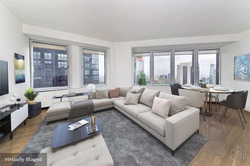 Photo 1 of 150 West 56th Street 5202, Midtown West, NYC, $5,950, Web #: 18812863
