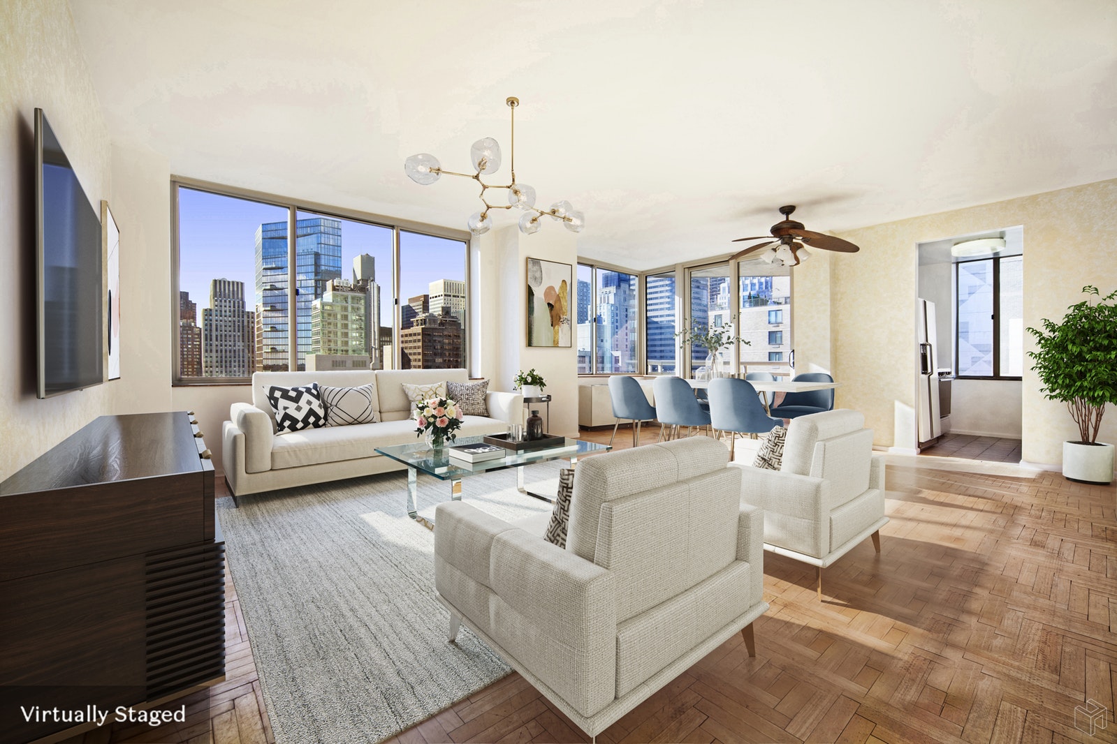 Photo 1 of 236 East 47th Street 32F, Midtown East, NYC, $1,375,000, Web #: 19302374