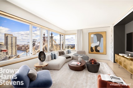 Property for Sale at 425 East 58th Street 23F, Midtown East, NYC - Bedrooms: 1 
Bathrooms: 2 
Rooms: 4  - $1,599,000