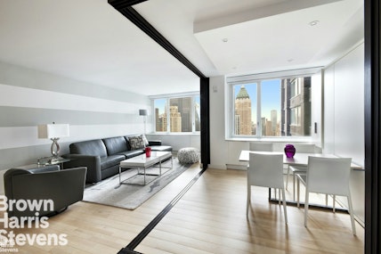 Rental Property at 322 West 57th Street 48P, Midtown West, NYC - Bedrooms: 2 
Bathrooms: 2 
Rooms: 4  - $6,900 MO.