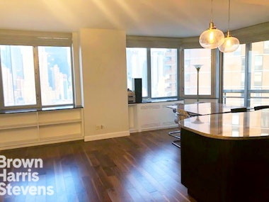 Rental Property at 500 West 43rd Street 35C, Midtown West, NYC - Bedrooms: 1 
Bathrooms: 2 
Rooms: 5  - $4,200 MO.