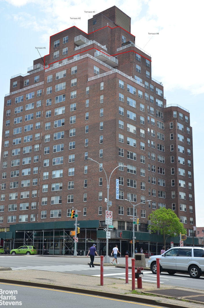 Immerse yourself in charming Forest Hills life with this expansive duplex apartment.