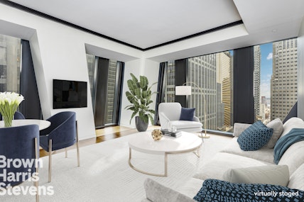 53 West 53rd Street 24F, Midtown West, NYC - 1 Bedrooms  
1.5 Bathrooms  
3.5 Rooms - 