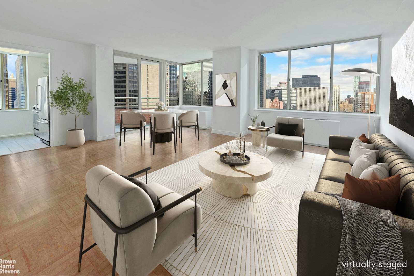 Photo 1 of 236 East 47th Street 25E, Midtown East, NYC, $1,295,000, Web #: 23311146