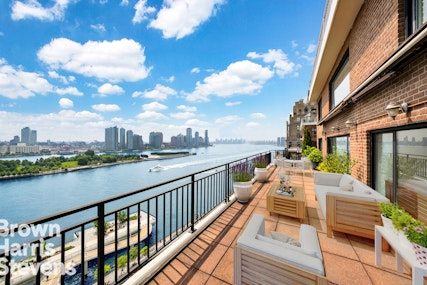 Rental Property at 60 Sutton Place South 18An18bn, Midtown East, NYC - Bedrooms: 4 
Bathrooms: 5 
Rooms: 13  - $19,000 MO.