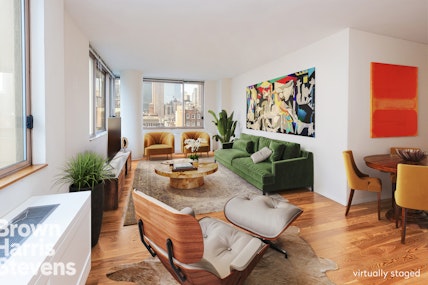 Rental Property at 350 West 50th Street, Midtown West, NYC - Bedrooms: 2 
Bathrooms: 2 
Rooms: 4  - $6,400 MO.