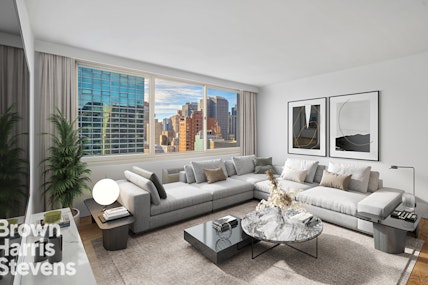 333 East 45th Street 30A, Midtown East, NYC - 1 Bedrooms  
1 Bathrooms  
3 Rooms - 