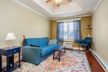 Rental Property at 9 Grand St 1B, Weehawken, New Jersey - Bedrooms: 1 
Bathrooms: 1 
Rooms: 3  - $1,975 MO.